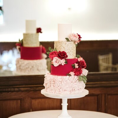 Luxury wedding cakes Yorkshire