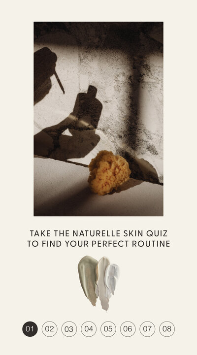 Naturelle Skincare Mobile Informational Page