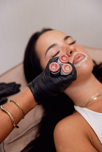 Our skilled brow artists boost and enhance the potential of your natural brows using wax, tint, lamination and hybrid brow dye, carefully and artfully pairing the perfect shape, size, and style to your naturally beautiful face.