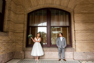 Houston 1910 courthouse wedding