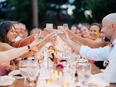 wedding reception drinks