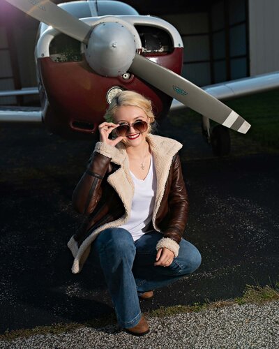 charlotte michigan golf senior picture phiotographer