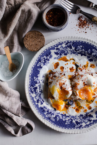 turkish eggs Bearnaise style 2019 Sara Silm Chateau Montfort-2