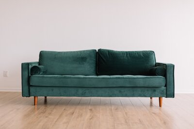 Therapy couch used for eating disorder therapy