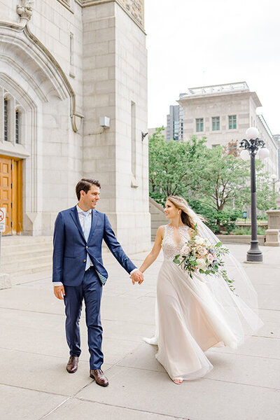 Grey Loft Studio - Bethany and Luc Barette - Wedding Photography Wedding Videography Ottawa - Emily and Mahtieu wedding - bride wiping away tears with napkin