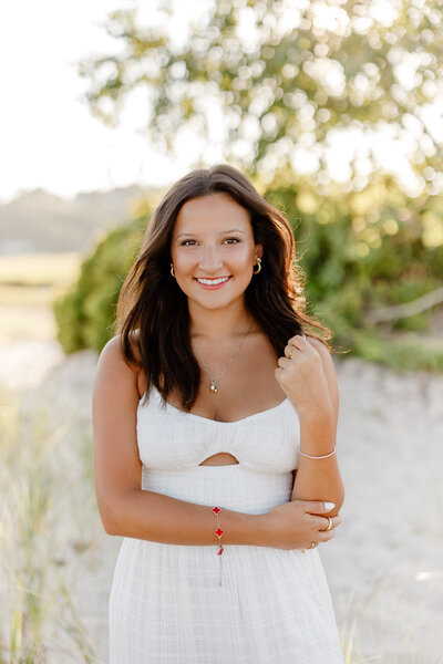 Senior Portrait by South Shore Senior Portrait Photographer Christina Runnals Photography