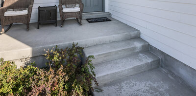 concrete steps