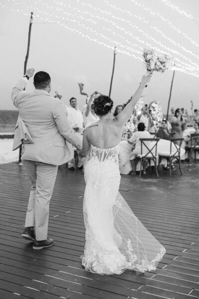 Dreams Riviera Cancun Mexico wedding reception