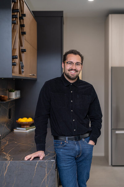 Spokane Interior Designer team Hive Design Build craftsman Dennis O'Hair
