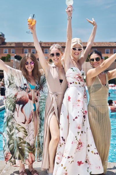 Danielle Pulock and friends