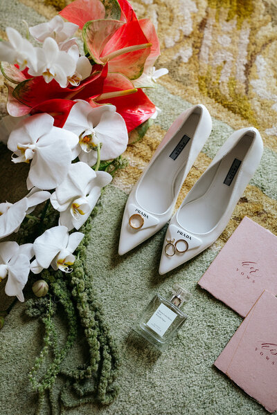 Fine art wedding photography highlighting personal touches