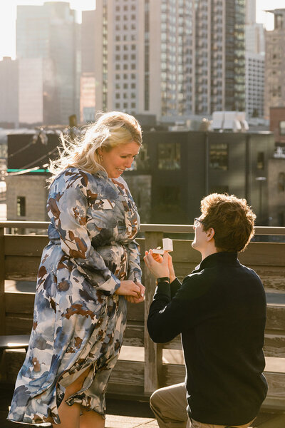 surprise rooftop sunset proposal minneapolis minnesota brianna kirk photography 1
