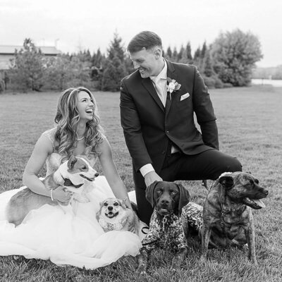 Bret and Brandie Evansville Owensboro Weddings Black and White Gallery30
