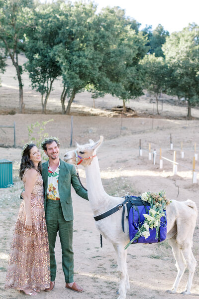 bay area photographers captures wedding ceremony exit with bride and groom holding hands for wedding photos at sonoma wedding venue