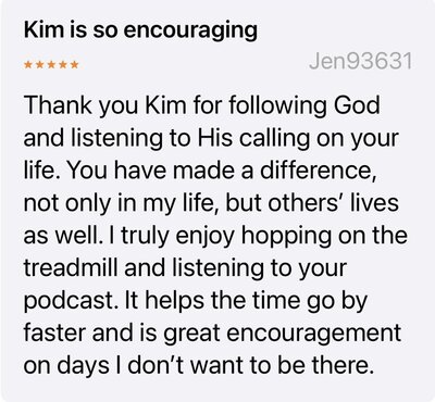 Kim Dolan Leto review for Strong Confident His podcast by Jen