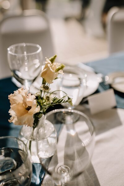 Wedding tablescape