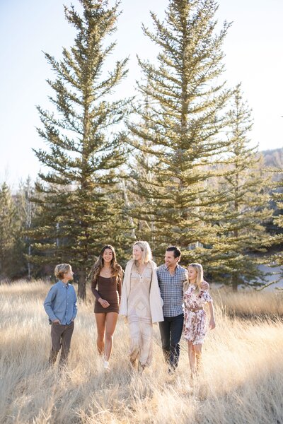family photos in deer valley