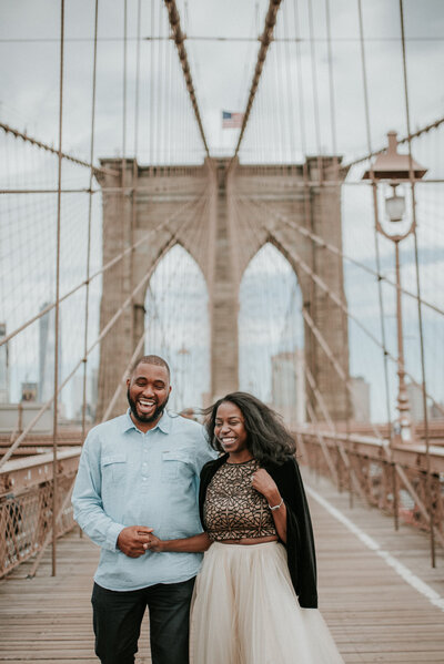 Brooklyn Bridge Engagement Photography