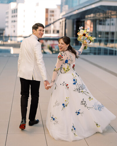 Corey Mady Seager outdoor wedding Tennessee