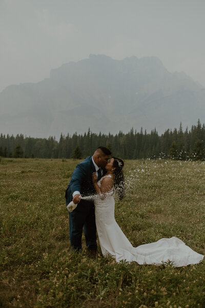 banff mountain elopement photographer