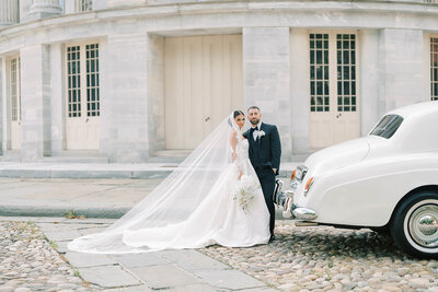 Elegant and epic summer at a Palatial Ballroom with European Ambiance | Ballroom at the Ben | Philadelphia PA | Denise Marie Photography | Editorial Wedding Photographer based in Philadelphia PA