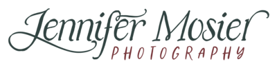 A logo of Jennifer Mosier Photography