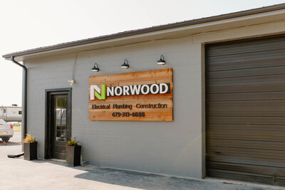 Norwood Electrical Plumbing Construction in Lincoln, Arkansas serving all of Northwest Arkansas