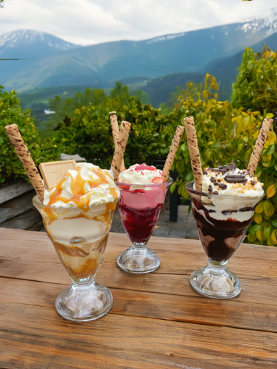 Kea Cafe Sundaes