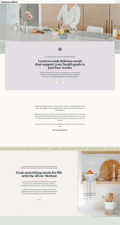 Francesca-Alfano-Nutrition-Showit-Website-Design