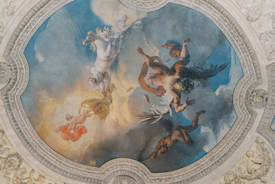 painting at louvre museum