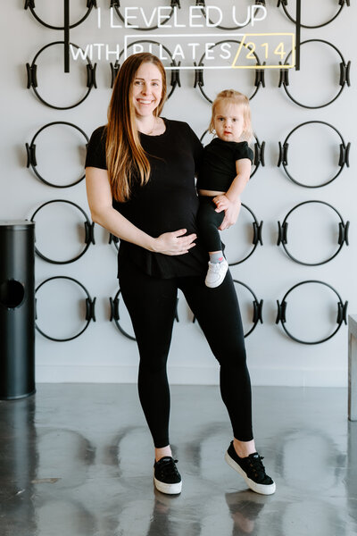 Headshot of Pilates214 owner and daughter at top Pilates studio in Dallas.