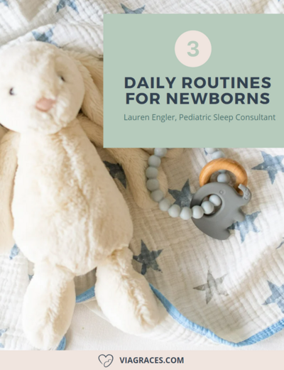 Newborn Scheudle - Baby Sleep Schedule - Toddler Schedule - Via Graces