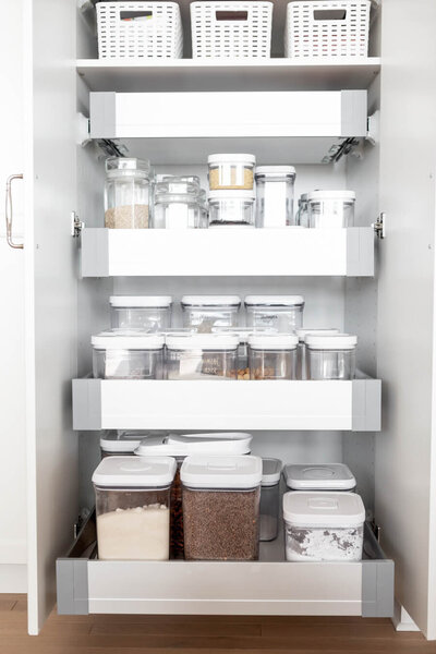 Home organizing services kitchen storage