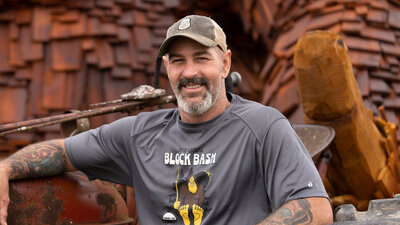 Lucas Pennington of Bear Hollow Wood Carvers
