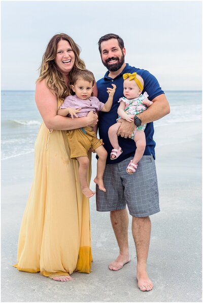 Clearwater Beach Family Portrait