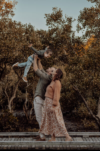 Brisbane family photo, outdoor lifestyle photography