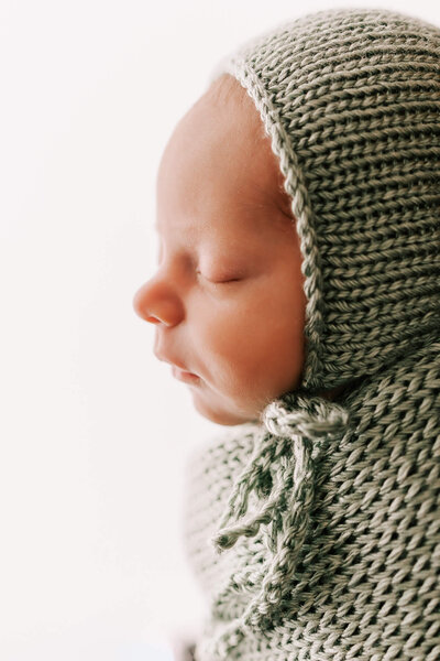 portrait of mom and baby taken by portland motherhood photographer Ann Marshall