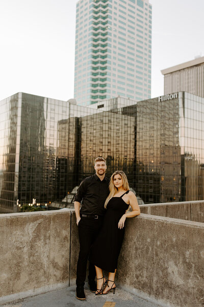 couple holding each other