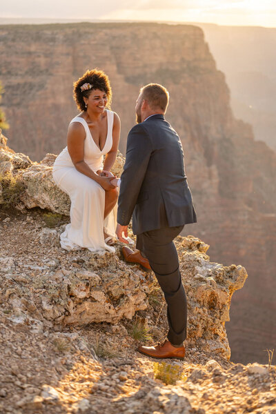 Grand Canyon Elopement at Sunset