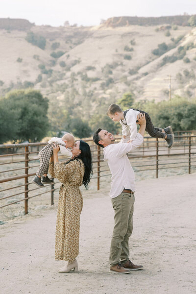 Scenic elopement portraits with a natural, timeless feel