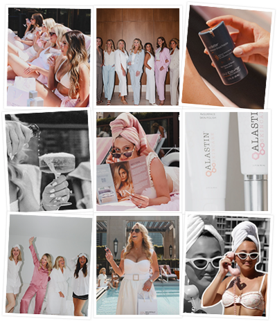An Instagram grid for Mello Social showcasing their content creation and photoshoots for various clients across different industries including lifestyle, beauty and fashion.