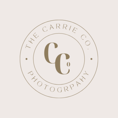 Beige Typographic Consumer Packed Goods Logo