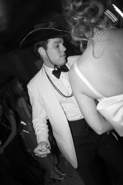 Classy Black Tie Wedding Dallas Hope Gray Photo 16