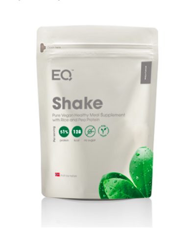 De Vegan eiwitshake van Eqology is een natuurlijke shake zonder toegevoegde suikers. Gemaakt uit 100% plantaardige eiwitten.