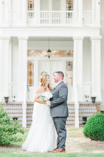 Bride and Groom Portrait | Columbus, GA Wedding Photographer Amanda Horne