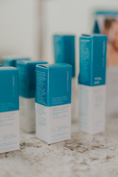Natural skincare and lash spa products

