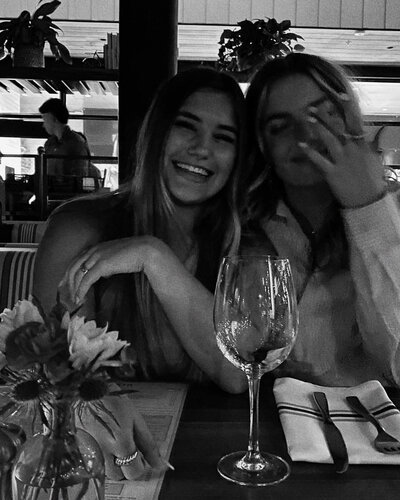Girls at dinner photo