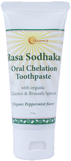 Rasa Sodaka Oral Chelation toothpaste – Organic Peppermint