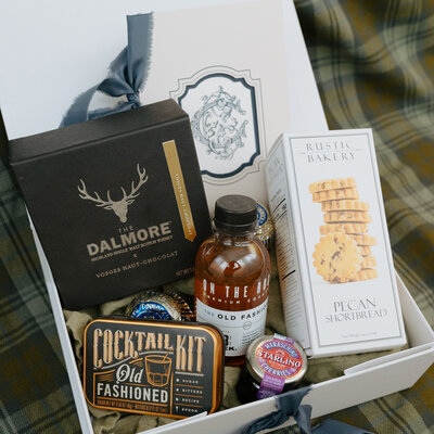 welcome gift box for wedding guests