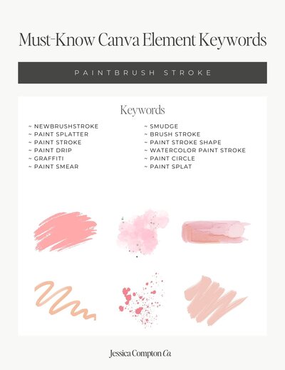 Paintbrush Canva Elements - JCO